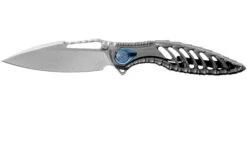 Rike Thor 6 Dark Grey Titanium, Couteau De Poche Intégral