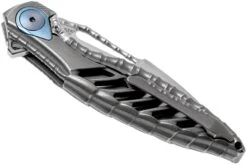 Rike Thor 6 Dark Grey Titanium, Couteau De Poche Intégral -Nitecore Soldes Boutique RKTHOR6 DG 04 rike knives rkthor6 dg 04