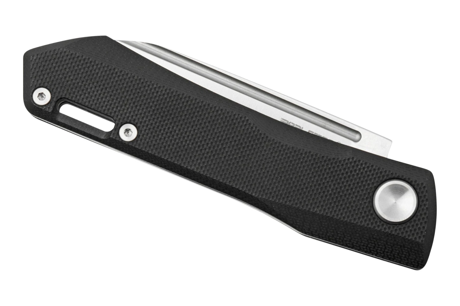 Real Steel Solis Lite, 7064SB, Black G10, Satin D2 Couteau De Poche Slipjoint 8 Real Steel Solis Lite, 7064SB, Black G10, Satin D2 Couteau De Poche Slipjoint – Image 6