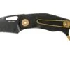 Real Steel Shade 7914 Black Black Gold Karambit Couteau De Poche, Poltergeist Design -Nitecore Soldes Boutique RL7914 01 real steel