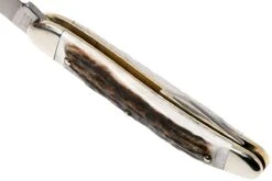 Robert Klaas Classic Line 100mm, Real Stag 383-451 Couteau & Décapsuleur -Nitecore Soldes Boutique RS383 451 05 robert klaas rs383 451 05