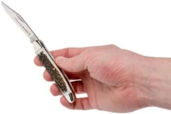 Robert Klaas Classic Line 100mm, Real Stag 383-451 Couteau & Décapsuleur -Nitecore Soldes Boutique RS383 451 07 robert klaas rs383 451 07