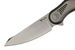 Reate Gents 9 Light Bead Blast Titanium, M390, GTS-LBB Couteau De Poche -Nitecore Soldes Boutique RT GTS LBB 03 reate