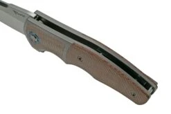 Reate Mini Crossroads M390, Brown Micarta MCR-BRM Couteau De Poche, Kirby Lambert Design 16 Reate Mini Crossroads M390, Brown Micarta MCR-BRM Couteau De Poche, Kirby Lambert Design -Nitecore Soldes Boutique RT MCR BRM 06 reate