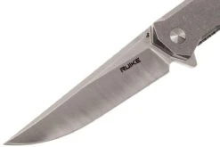 Ruike P108-SF Blue Couteau De Poche, Stonewashed Frame -Nitecore Soldes Boutique RUP108 SF 03 ruike knives rup108 sf 03