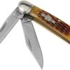 Rough Ryder Copperhead Amber Bone RR043 Couteau De Poche Slipjoint -Nitecore Soldes Boutique RY043 01 rough ryder
