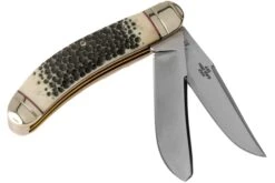 Rough Ryder Buckshot Bone Sowbelly Trapper RR1906 Couteau De Poche -Nitecore Soldes Boutique RY1906 02 rough ryder