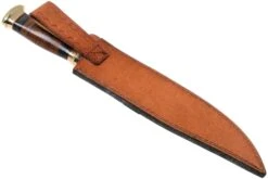 Rough Ryder Stacked Leather Bowie RR2006 Couteau Fixe -Nitecore Soldes Boutique RY2006 07 rough ryder