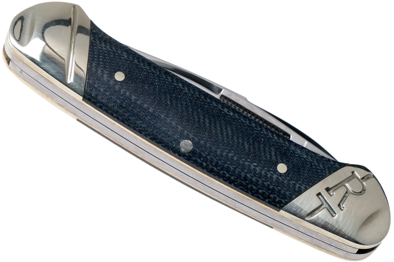 Rough Ryder Canoe Denim RR2184 Carbon Couteau De Poche Slipjoint 6 Rough Ryder Canoe Denim RR2184 Carbon Couteau De Poche Slipjoint – Image 4