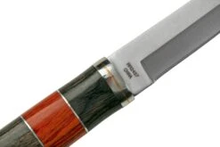 Rough Ryder Small Fixed Blade, Stacked Wood, RR2457 Couteau Fixe -Nitecore Soldes Boutique RY2457 05 roughryder