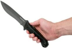 Schrade Fixed Blade SCHF9, 1095 Carbon Steel, Couteau à Lame Fixe, Brian Griffin Design -Nitecore Soldes Boutique SCHF9 06 schrade