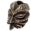 Schmuckatelli Kiko Tiki Bead Roman Brass Oxidized