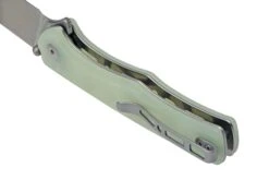 SENCUT Crowley S21012-1 Stonewashed, Natural G10, Couteau De Poche -Nitecore Soldes Boutique SES21012 1 04 sencut