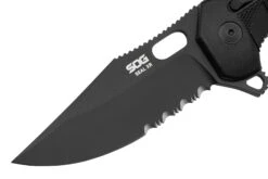 SOG SEAL XR Partially Serrated 12-21-05-57 Couteau De Poche -Nitecore Soldes Boutique SOG 12 21 05 57 03 sog
