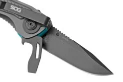 SOG Flash MT Urban Gray & Cyan 29-55-02-41 Multitool -Nitecore Soldes Boutique SOG 29 55 02 41 04 sog