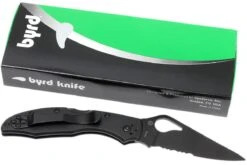 Spyderco Byrd Meadowlark Black 04BKPS2 Partly Serrated Couteau De Poche 19 Spyderco Byrd Meadowlark Black 04BKPS2 Partly Serrated Couteau De Poche -Nitecore Soldes Boutique SPBY04BKPS2 09 spyderco byrd meadowlark 2 spby04bkps2 09