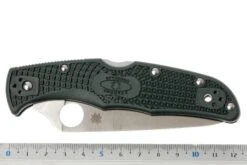 Spyderco Endura 4 ZDP-189 British Racing Green C10PGRE Couteau De Poche -Nitecore Soldes Boutique SPC10PGRE 07 spyderco c10pgre endura d7