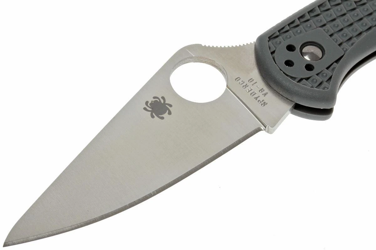 Spyderco Delica 4 Grey C11FPGY Couteau De Poche 5 Spyderco Delica 4 Grey C11FPGY Couteau De Poche – Image 3