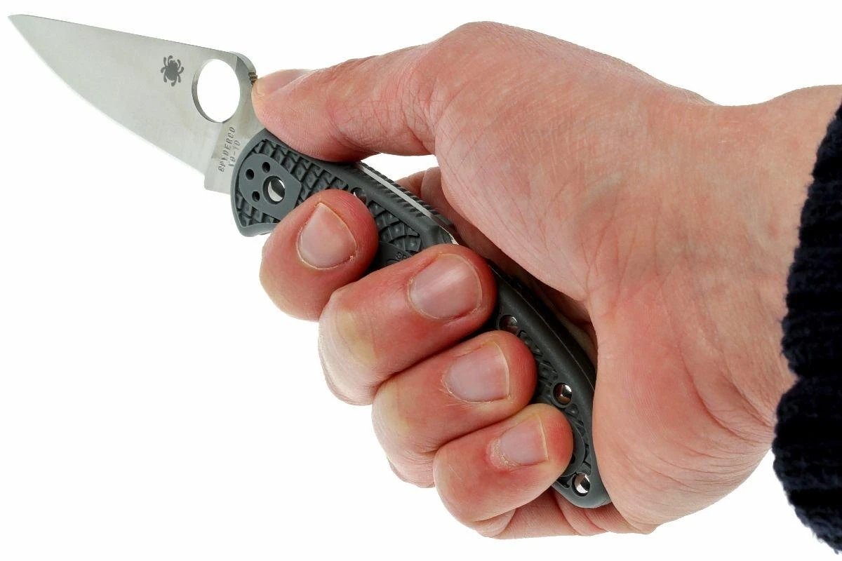 Spyderco Delica 4 Grey C11FPGY Couteau De Poche 9 Spyderco Delica 4 Grey C11FPGY Couteau De Poche – Image 7