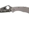 Spyderco Delica 4 Titanium Damascus C11TIPD Couteau De Poche -Nitecore Soldes Boutique SPC11TIPD 01 spyderco spc11tipd 01