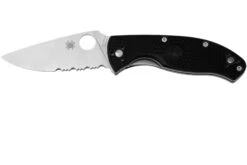 Spyderco Tenacious Lightweight C122PSBK FRN Partly Serrated Couteau De Poche