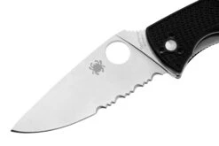 Spyderco Tenacious Lightweight C122PSBK FRN Partly Serrated Couteau De Poche -Nitecore Soldes Boutique SPC122PSBK 03 spyderco