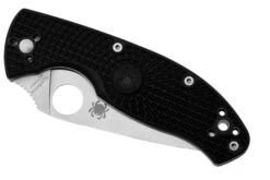 Spyderco Tenacious Lightweight C122PSBK FRN Partly Serrated Couteau De Poche -Nitecore Soldes Boutique SPC122PSBK 06 spyderco