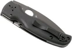 Spyderco Shaman C229GSBK Serrated Couteau De Poche, Sal Glesser Design 13 Spyderco Shaman C229GSBK Serrated Couteau De Poche, Sal Glesser Design -Nitecore Soldes Boutique SPC229GSBK 04 spyderco spc229gsbk 04