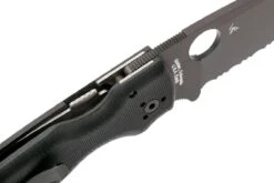 Spyderco Shaman C229GSBK Serrated Couteau De Poche, Sal Glesser Design 15 Spyderco Shaman C229GSBK Serrated Couteau De Poche, Sal Glesser Design -Nitecore Soldes Boutique SPC229GSBK 06 spyderco spc229gsbk 06