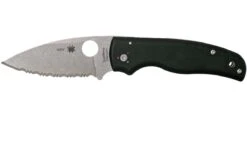 Spyderco Shaman C229GS Serrated Couteau De Poche, Sal Glesser Design