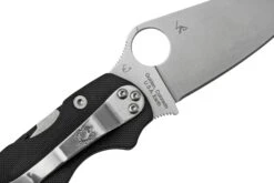 Spyderco Paramilitary 2 C81GP2 Couteau De Poche -Nitecore Soldes Boutique SPC81GP2 05 spyderco