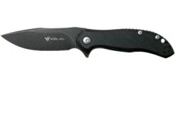 Steel Will Lanner F35M-09 Black G10 Et Blackwashed D2, Couteau De Poche