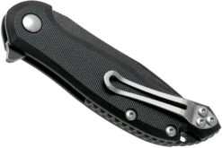 Steel Will Lanner F35M-09 Black G10 Et Blackwashed D2, Couteau De Poche -Nitecore Soldes Boutique SWK F35M 09 04 steel will knives