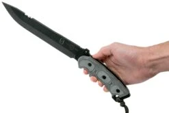 TOPS Knives Anaconda 9 Hunters Point AN9HP Couteau De Survie, Ron Hood Design -Nitecore Soldes Boutique TK AN9HP 06 tops knives