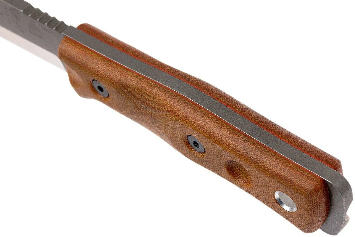 TOPS Knives B.O.B. Fieldcraft 154CM Tan Canvas Micarta BROS-154-TC 8 TOPS Knives B.O.B. Fieldcraft 154CM Tan Canvas Micarta BROS-154-TC – Image 6
