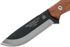 TOPS Knives TOPS Fieldcraft 3.5 Mini BROS, Brown Micarta MBROS-01 Couteau De Bushcraft -Nitecore Soldes Boutique TK MBROS 01 03 tops knives