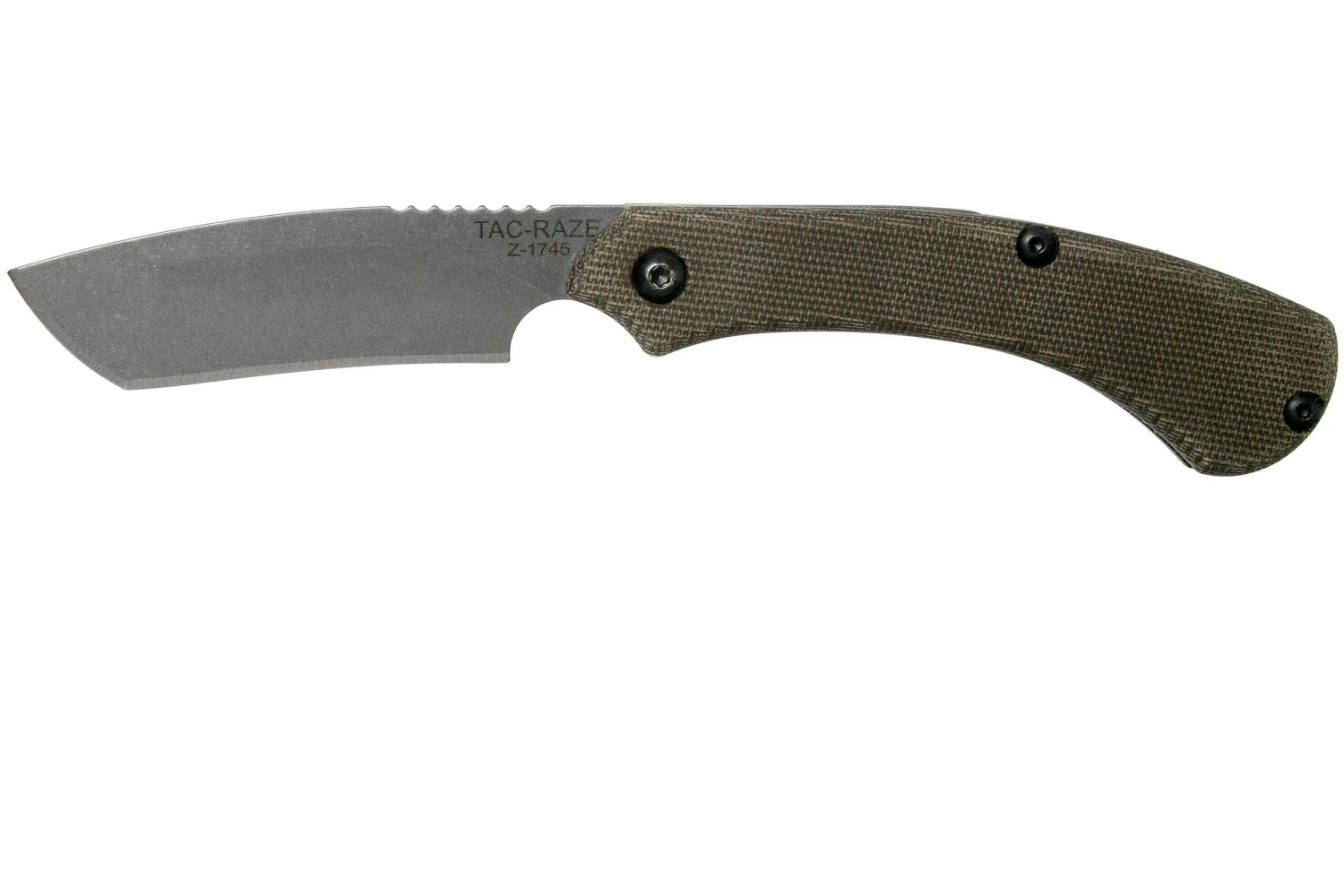 TOPS Knives TOPS Tac-Raze 4 Tanto TRAZ-04 Micarta, Friction Folder Couteau De Poche 3 TOPS Knives TOPS Tac-Raze 4 Tanto TRAZ-04 Micarta, Friction Folder Couteau De Poche