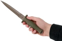 Spartan Blades George V14 Dagger FDE Blade, Olive Handle, Dague -Nitecore Soldes Boutique USSB27DEGRKYTN 06 spartan blades