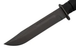 Spartan KA-BAR SB54 CPM MagnaCut, Black, Black Leather Sheath, Couteau Fixe -Nitecore Soldes Boutique USSB54BKBKLTBK 03 spartan