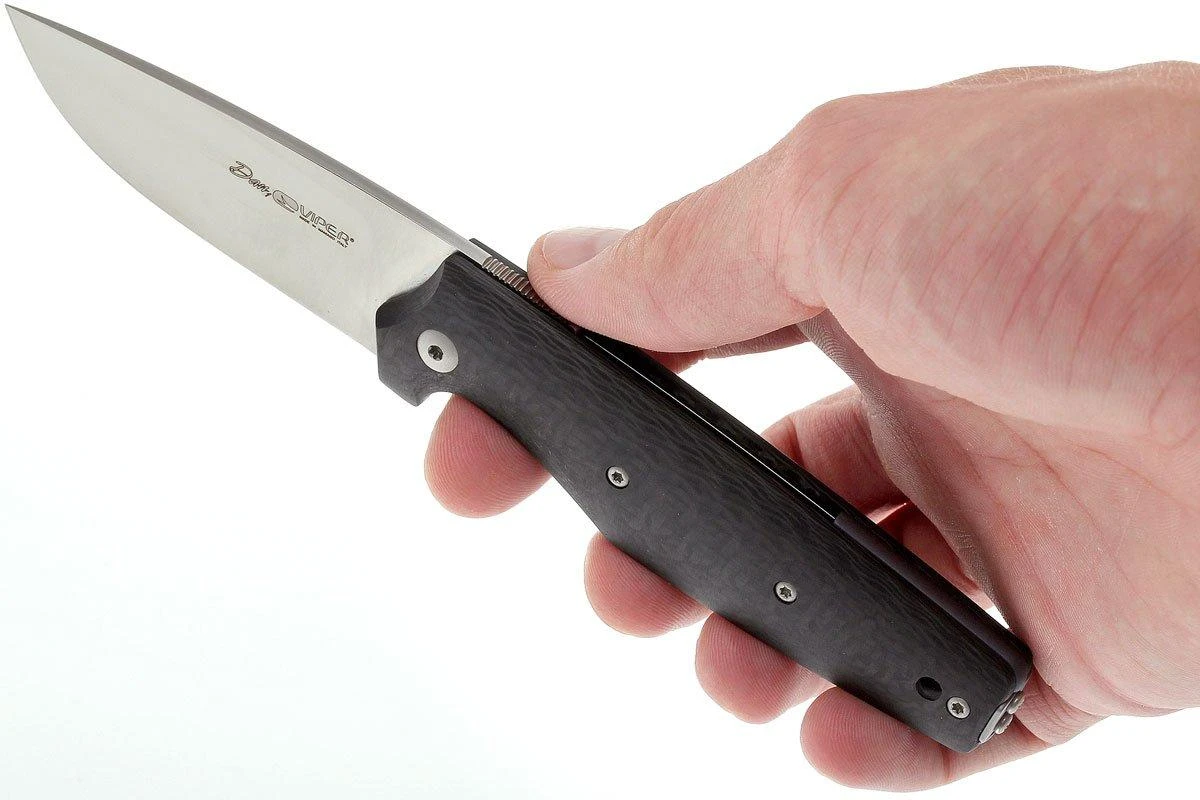 Viper Dan 1 5928FC Carbon N690, Drop-point 10 Viper Dan 1 5928FC Carbon N690, Drop-point – Image 8