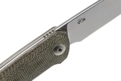 Viper Key V5976CV Green Canvas Micarta Couteau De Poche, Jesper Voxnaes Design -Nitecore Soldes Boutique VPV5976CV 06 viper