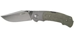 Viper Turn V5986CG Green Canvas Micarta Couteau De Poche, Fabrizio Silvestrelli Design