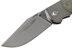Viper Turn V5986CG Green Canvas Micarta Couteau De Poche, Fabrizio Silvestrelli Design -Nitecore Soldes Boutique VPV5986CG 03 viper