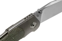 Viper Turn V5986CG Green Canvas Micarta Couteau De Poche, Fabrizio Silvestrelli Design -Nitecore Soldes Boutique VPV5986CG 06 viper