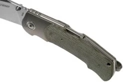 Viper Turn V5986CG Green Canvas Micarta Couteau De Poche, Fabrizio Silvestrelli Design -Nitecore Soldes Boutique VPV5986CG 07 viper
