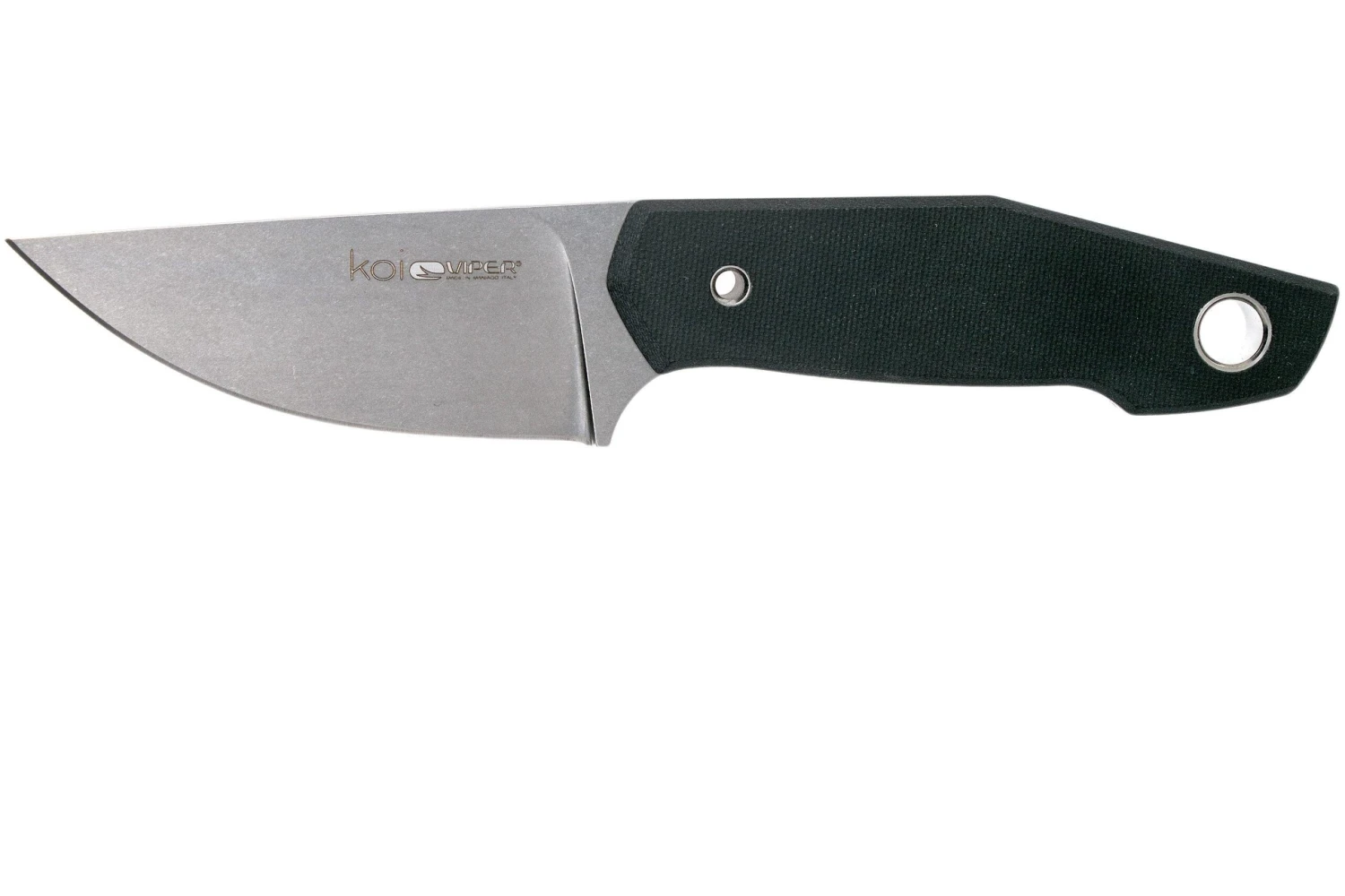 Viper Koi VT4009GB Black G10 N690 Couteau à Lame Fixe, Jesper Voxnaes Design 3 Viper Koi VT4009GB Black G10 N690 Couteau à Lame Fixe, Jesper Voxnaes Design