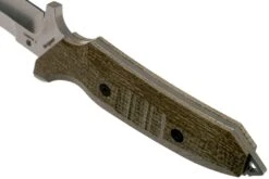 Viper Fearless VT4018CG Sleipner Stonewashed, Green Canvas Micarta, Couteau Fixe, Rumici Design -Nitecore Soldes Boutique VPVT4018CG 04 viper