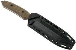 Viper Fearless VT4018CG Sleipner Stonewashed, Green Canvas Micarta, Couteau Fixe, Rumici Design -Nitecore Soldes Boutique VPVT4018CG 06 viper