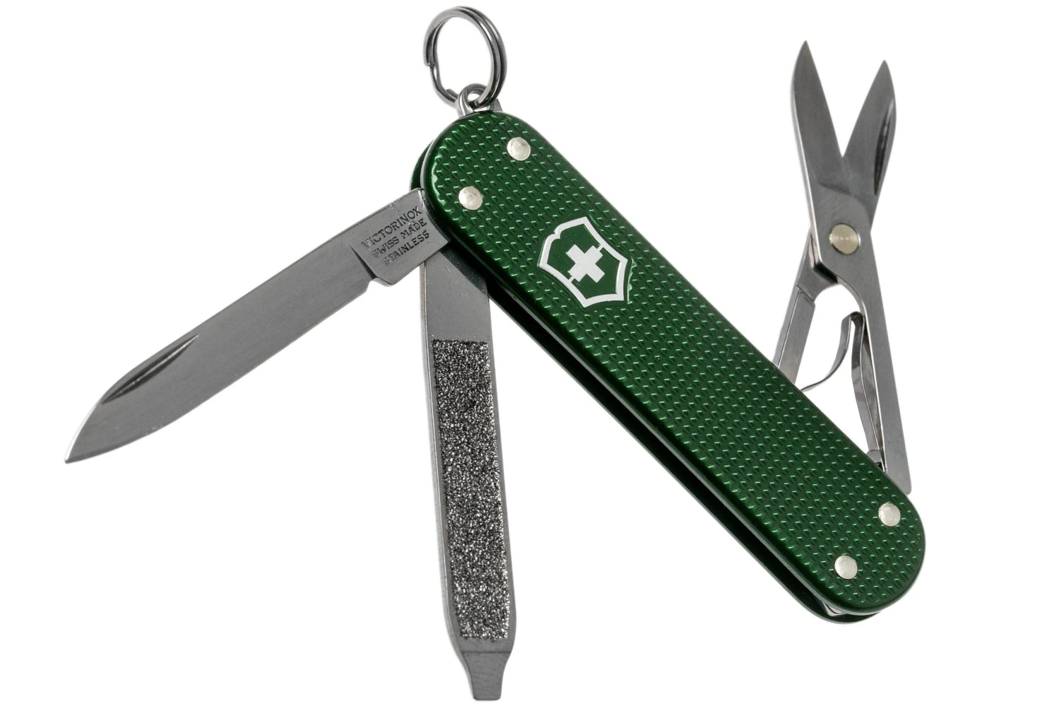 Victorinox Classic Alox Green 0.6221-24R4.KTE1 Knivesandtools Edition, Couteau Suisse 3 Victorinox Classic Alox Green 0.6221-24R4.KTE1 Knivesandtools Edition, Couteau Suisse