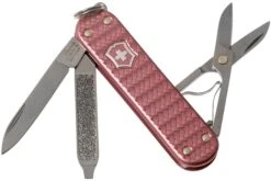 Victorinox Classic SD Precious Alox, Gentle Rose 0.6221.405G Couteau Suisse